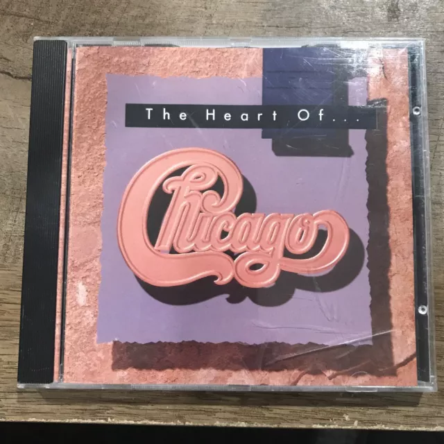 CHICAGO The Heart of... CD 1989 VG Germany Pressing Reprise 7599-26107-2 GEMA