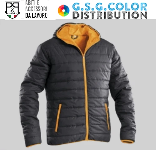 Giubbotto Uomo Giacca  Piumino Con Cappuccio  London