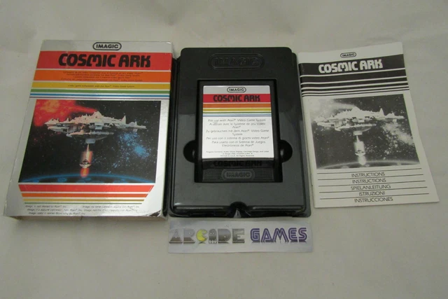 Jeu Commando Atari 2600 VCS + Boîte Et Notice Activision - Bon état, Testé Fonctionnel