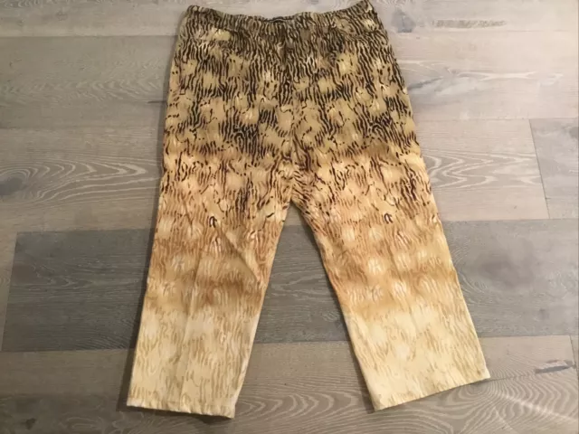 Company Ellen Tracy Animal Print Pants Size 20 Women’s