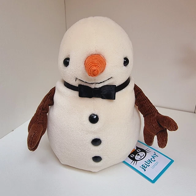 JELLYCAT JOYFUL SNOWMAN Soft Toy BNWT with tag £59.99 PicClick UK