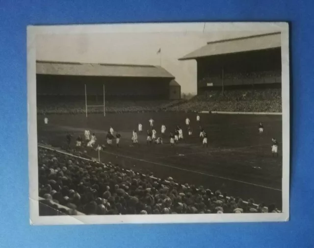 1928 - England (Grand Slam) v Scotland, Press Photograph (8'' x 6'').
