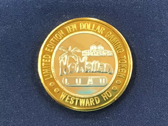 1993 Westward Ho Casino Ho Waiian Luau Silver Strike Las Vegas CT B0767