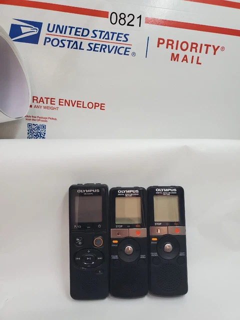 Olympus Digital Voice Recorder Lot Of 3 Tested Nn-7200