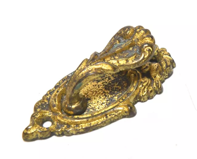 Vintage Brass Curtain Tie Back Hook