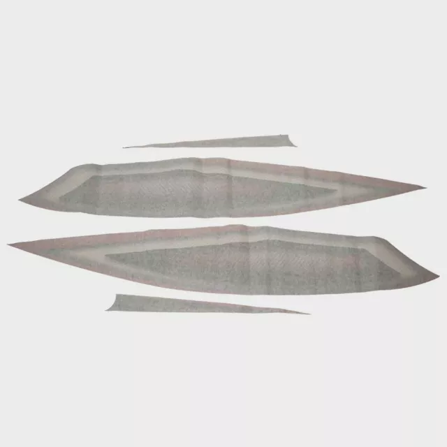 Larson Boat Graphic Hull Decal 8622-1336-00 | LSR Red Black (Set of 4)