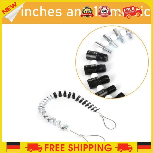 ❥ Imperial Metric Bulloni Controllo Filiale Dado Vite 26 Maschio/Femmina Taglia Gau