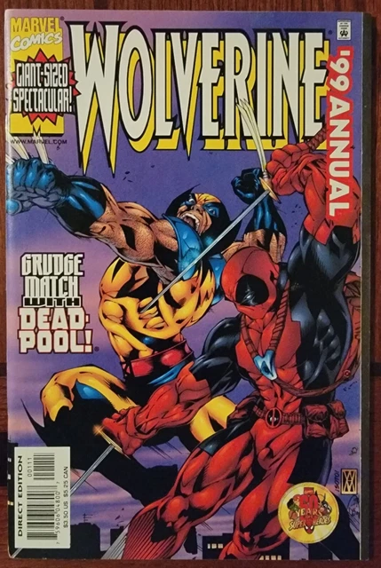 Wolverine Annual 1999 Grudge Match With Deadpool
