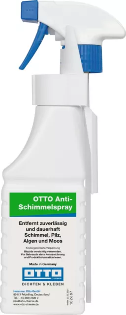 OTTO Anti-schimmelspray 500 ML Moisissure En Intérieur, Cuisine,Bain,sous-Sol