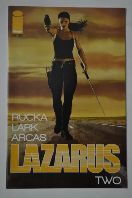 Lazarus Vol.1 #2 August 2013 VF/NM Image Comics