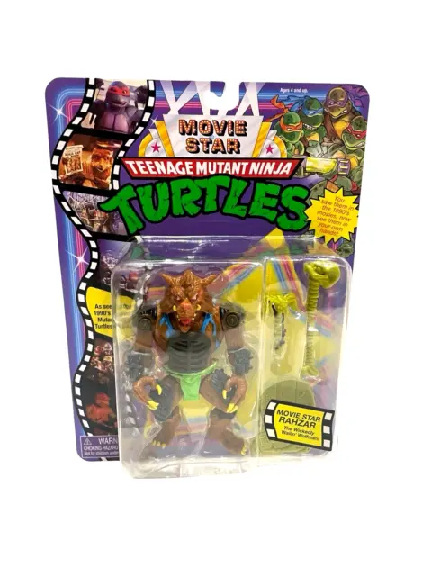 Teenage Mutant Ninja Turtles Movie Star Rahzar Figure TMNT 2024 Playmates