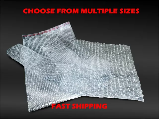 BUBBLE OUT BAGS PROTECTIVE WRAP POUCHES 4x5.5 4x7.5 6x8.5 8x11.5 9x12 12x15.5