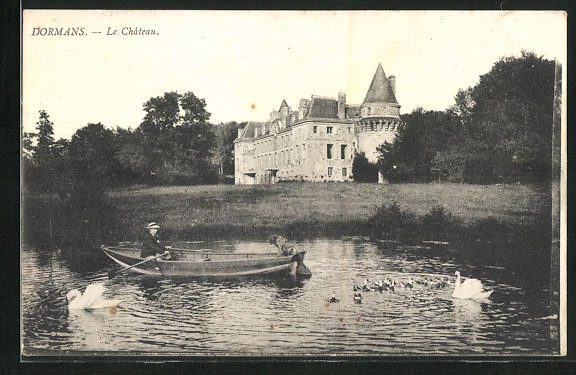 CPA Dormans, Le Chateau