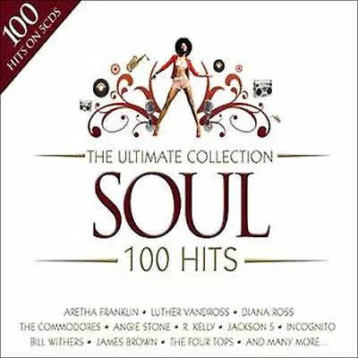 Various Artists : The Ultimate Collection - Soul: 100 Hits CD Box Set 5 discs