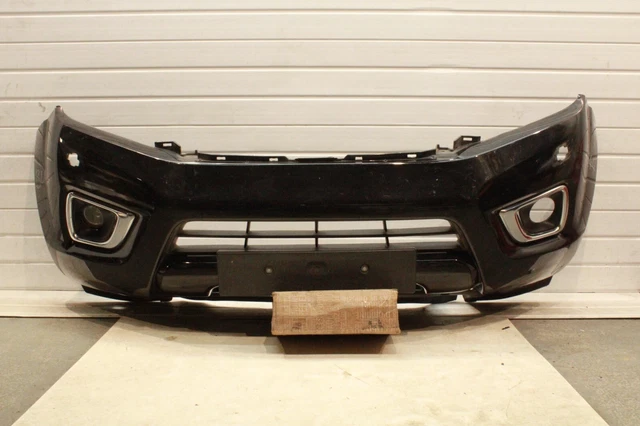 NISSAN NAVARA MK4 Front Bumper In Black Oem 2016 2017 2018 2019 20 nissan-navara-mk4-front-bumper-in-black-oem-2016-2017-2018-2019-20