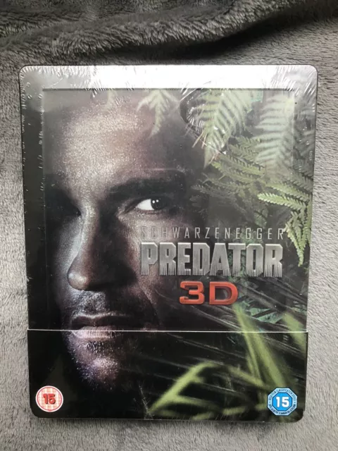 Ultra Rare OOP limited edition Predator 3D steelbook