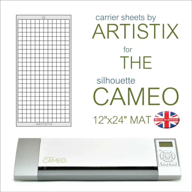 24" x 12" Artistix Silhouette Cameo Cutting Mat Craft Robo Graphtec