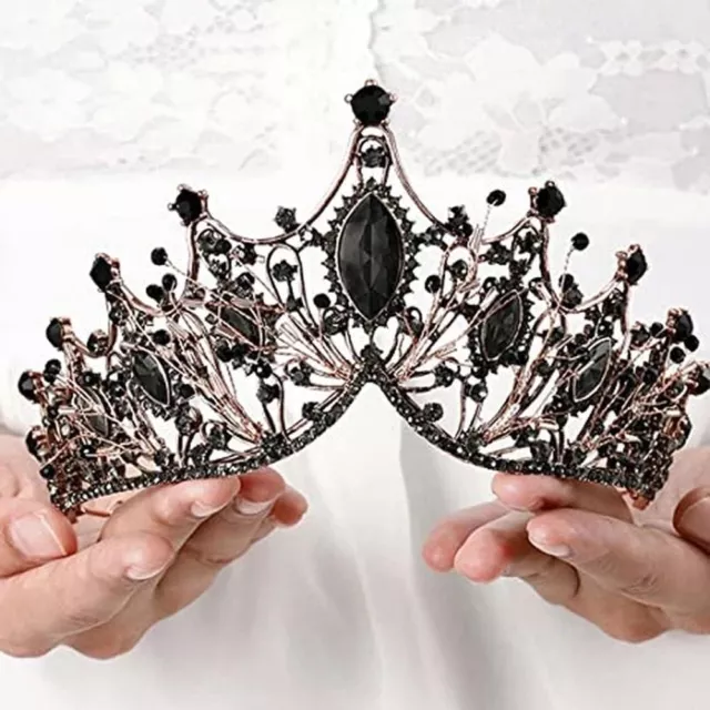 Tiara Headband Rhinestone Women Crown Hair Accessories for Wedding Birthday