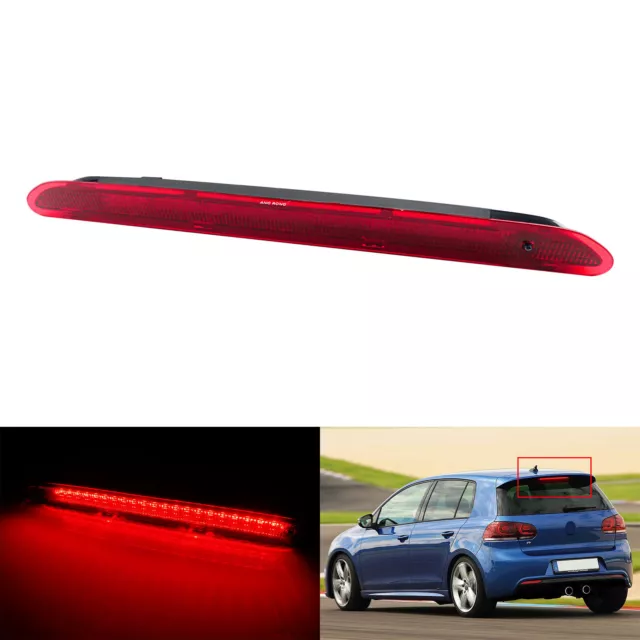 Rouge LED 3eme feu stop Feux arrière Pour VW Polo 6R,6C Sharan 7N Tiguan AD/BW