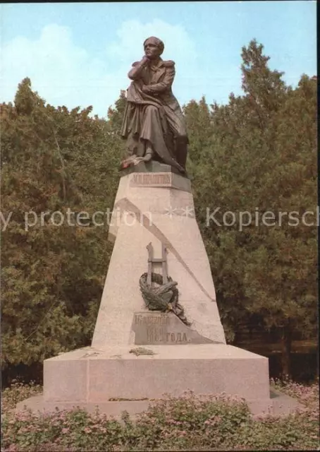 72576083 Pjatigorsk Lermontow Denkmal Pjatigorsk