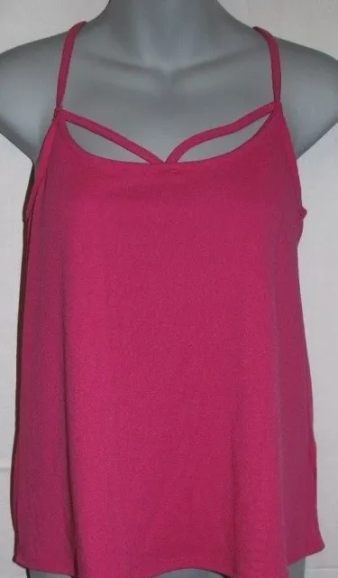 Juniors Bongo Pink Tank Top Summer S/Small M/Med L/Large Plus 1X 3X NEW $14.99