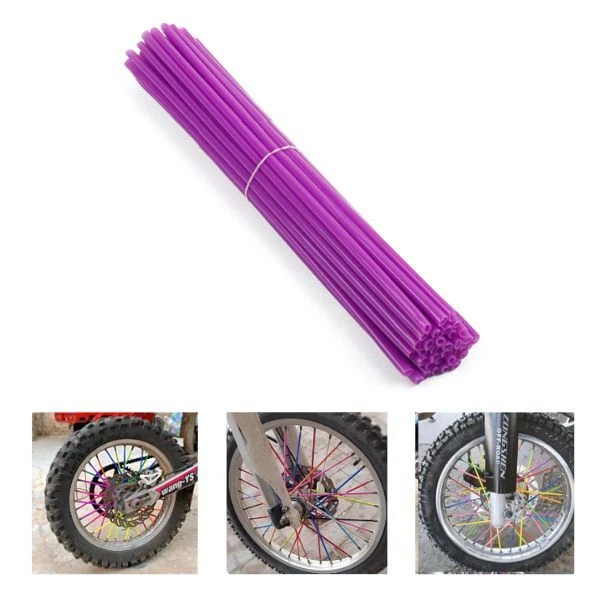 72-Piece Wheel Spoke Wraps/Skins For Dirt Bikes (Fits 19"-21" Spoked Wheels) 4 thumbnail image