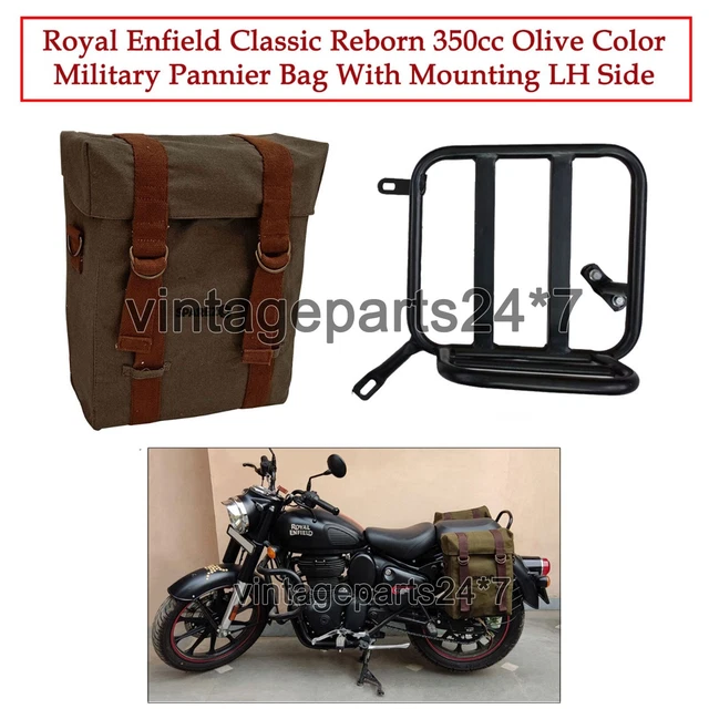 ROYAL ENFIELD CLASSIC Reborn 350 Military Luggage Rack Bag Sand