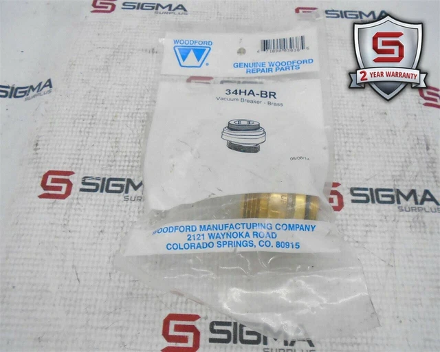 Woodford 34Ha-Br Brass Vacuum Breaker (55468)