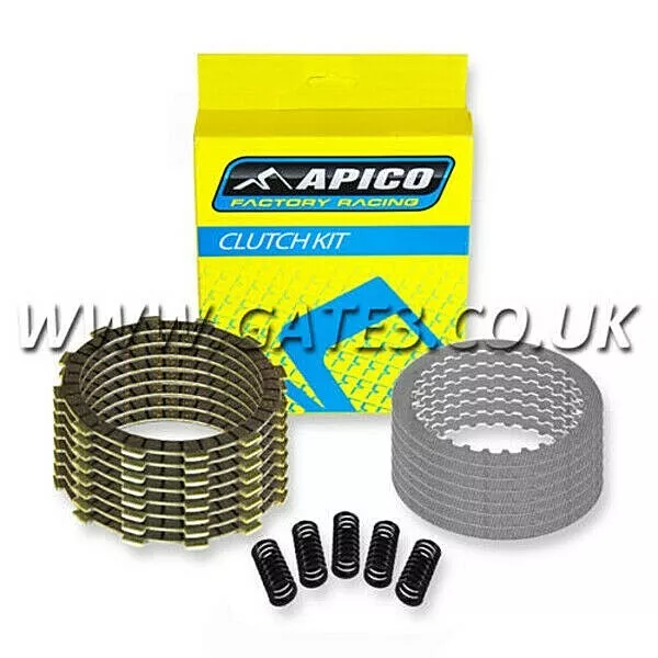 SUZUKI RM125 1997-2001 Quality Apico Complete Clutch Plate & Spring Kit