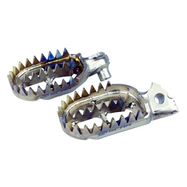 Repose-pieds Arrière Pliants Pour Moto Yamaha - Aluminium CNC - Couleurs Au Choix - Compatible TMAX, MT07, MT09, XMAX, Etc.