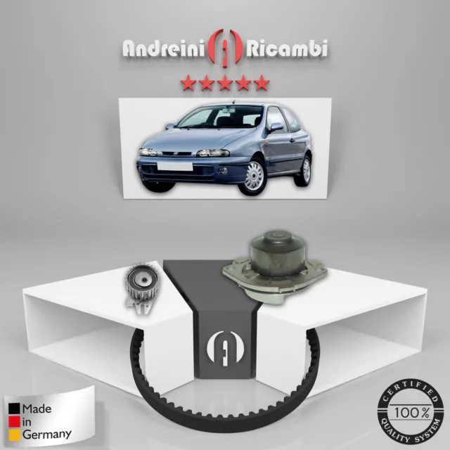 Kit Distribuzione + Pompa Acqua Fiat Bravo 1.4 59Kw 80Cv 1996 ->