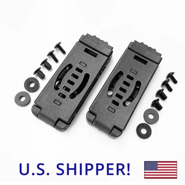 2 Pack Mini Tek Lok Style Tactical Holster Sheath Belt Clip Ships from USA