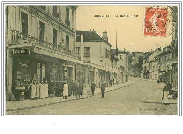 94.Joinville Le Pont.la Rue Du Pont.epicerie.tabac Buvette