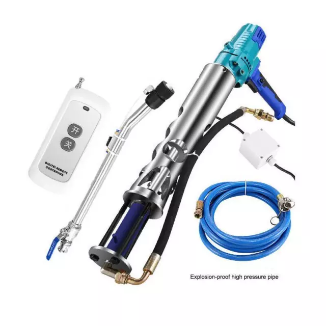 Máquina pulverizadora impermeable máquina de mortero herramienta de pulverización de piedra 220V/1500W