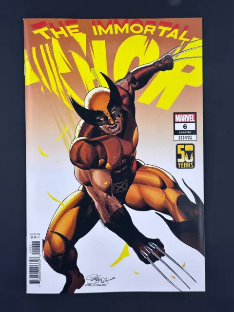 Immortal Thor #6 Wolverine Homage Variant (2023) NM Marvel Comics 1st Print