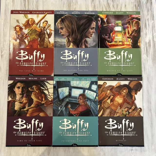 Buffy the Vampire Slayer Season 8 Graphic Novels Vol. 1 2 3 4 5 6 TPB Lot