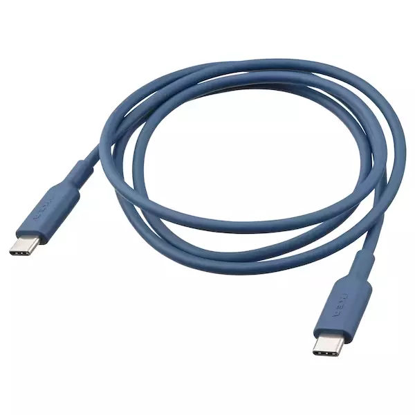 LILLHULT USB-A to lightning, blue, 4'11 - IKEA