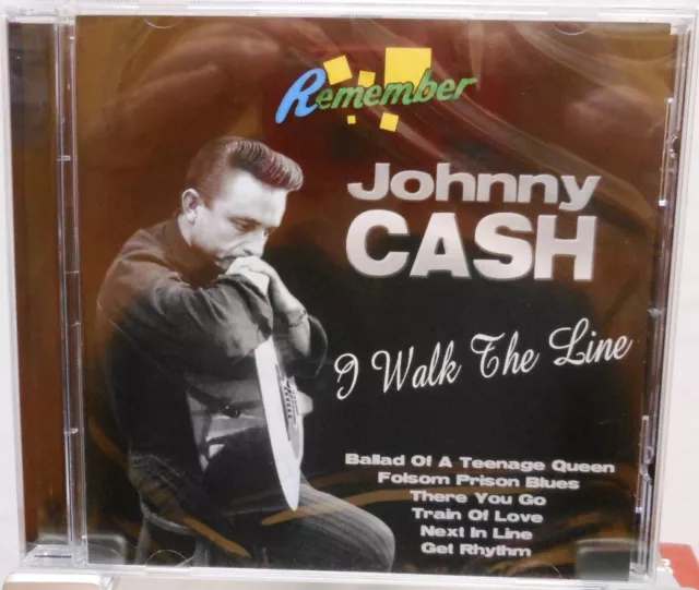 Johnny Cash + CD + I Walk The Line + Starkes Album mit 16 tollen Songs +