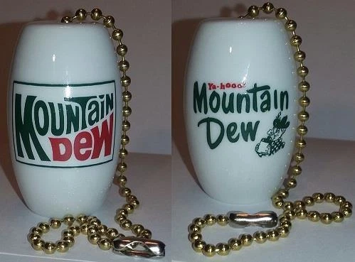 Set of 2 Mt Dew Ceiling Light / Fan Pulls #2