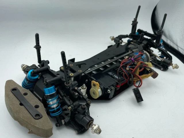 FOR PARTS TAMIYA TB-01 carbon chassis with motor and ESC £131.44 ...