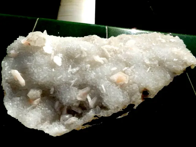 Minerales " Grandioso Mineral De Stilbita+Heulandita De Nasik(India) -  2A24 "
