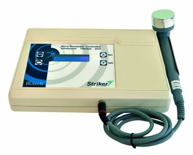 Nueva unidad de terapia de ultrasonido de fisioterapia Máquina de pantalla...