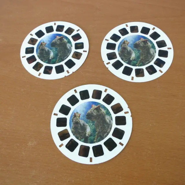DINOSAURS VIEW-MASTER 3 TEST Reels and Copies of Covers $20.53 - PicClick AU