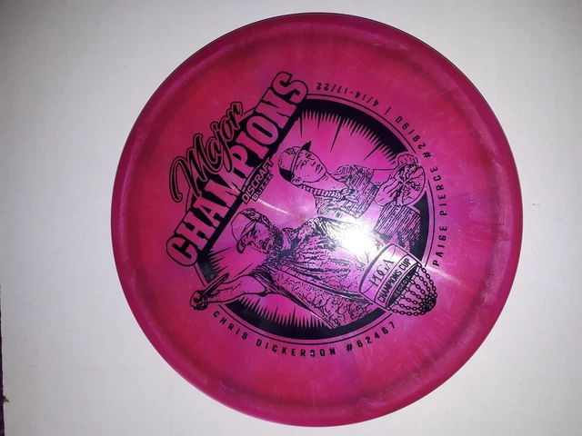 Buzzz Major Champions Chris Dickerson Paige Pierce Discraft (5 4 -1 1) Disc Golf