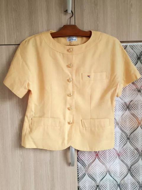 Veste vintage nina ricci pour air inter
