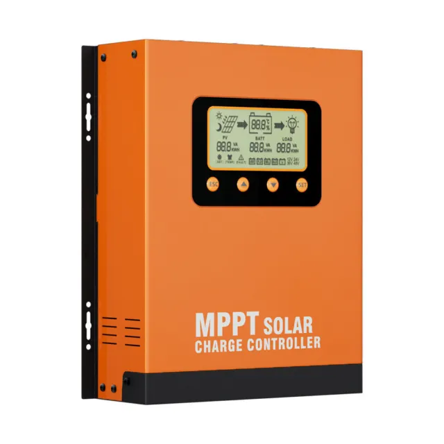 MPPT 40A/60A Solar Charge Controller 12V/24V/36V/48V Auto ， Dual Fan Cooling 2