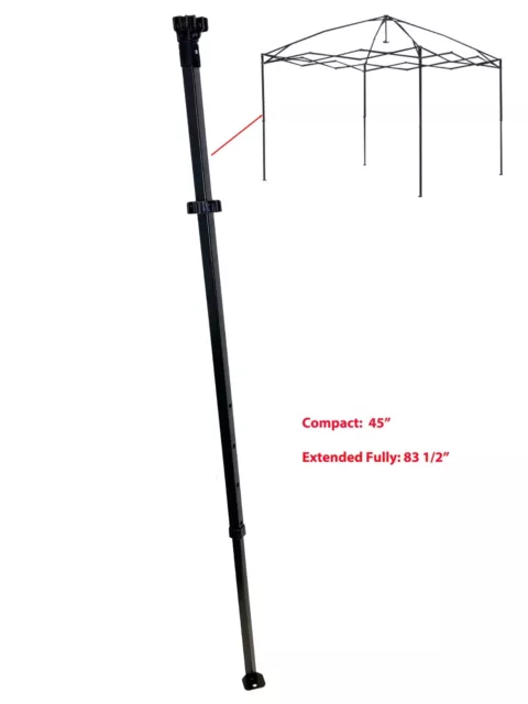 for Ozark Trail 10 x 10 Simple Push Straight Leg Canopy Adjustable Leg Parts