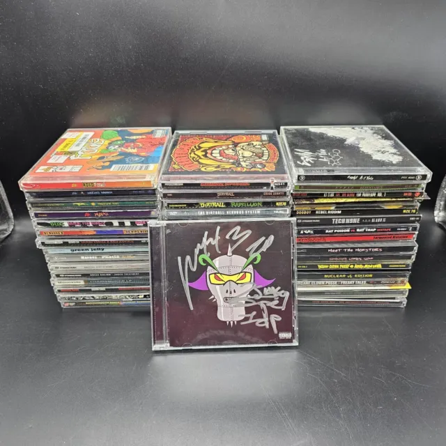Psychopathic Records CD Lot 50+ ICP And More Signed Autographs Read Description