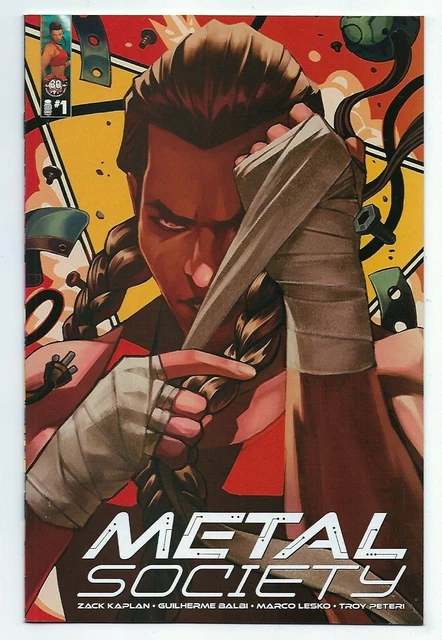 Image Comics Top Cow METAL SOCIETY #1 first printing cover B