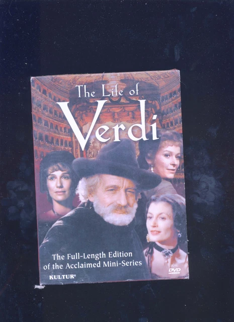 (未使用･未開封品)Life of Verdi [VHS] THE LIFE OF Verdi VHS 2003 4-Tape Set VG+ Fast Shipping